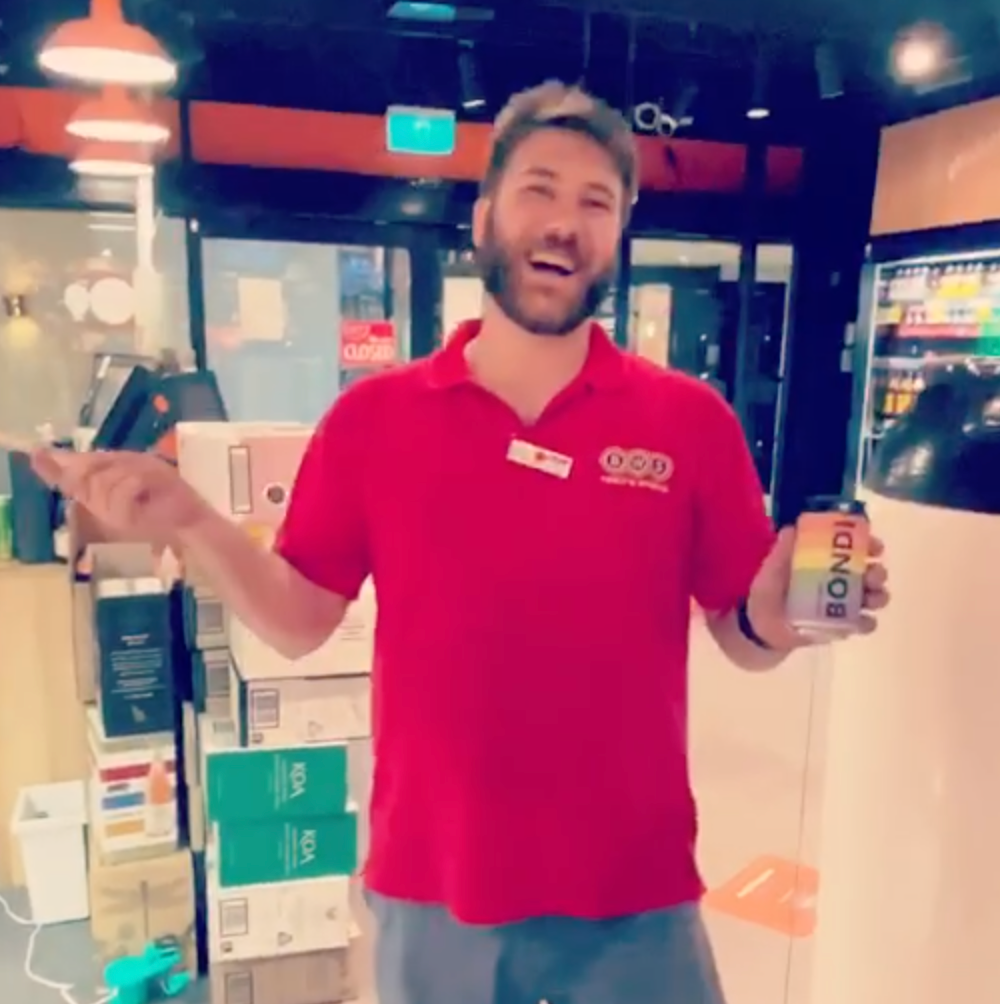 BWS Bondi Beach Beer Activation Thingy