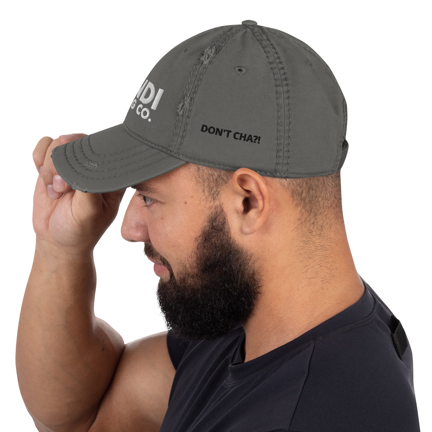 BBC Distressed Dad Hat