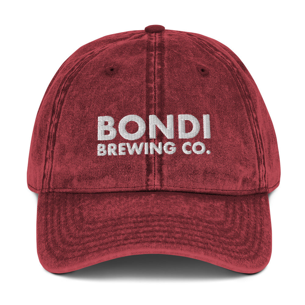 BBC Vintage Cotton Twill Cap The Bondi Brewing Co
